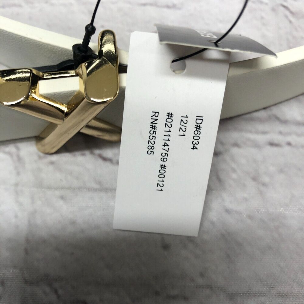 NWT Express Women White Belt Size XS X-Small M204 -14 - Picture 10 of 11